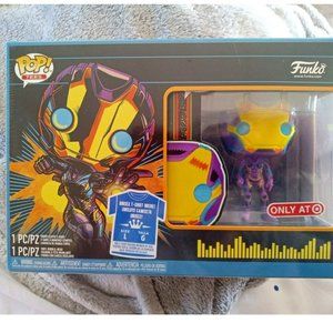 Funko Pop Tee LRG Exclusive Shirt Armor Marvel Infinity Saga SEALED